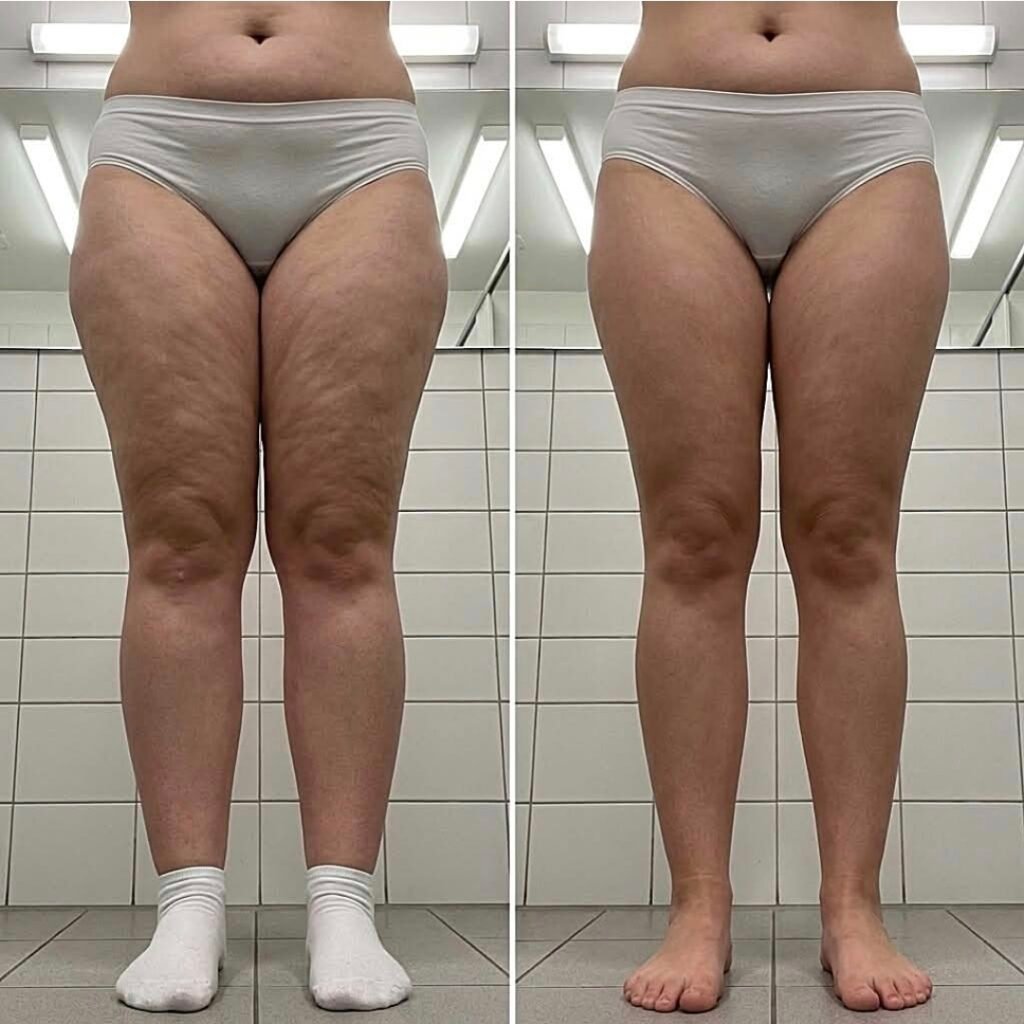 Antes / Después — Tratamiento de Lipedema y Linfedema